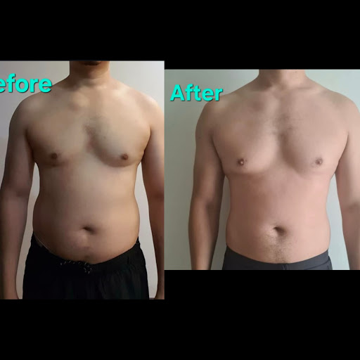 Male Upper Body Chest Density Collage